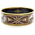 Hermès Bracelete rígido EMAGLE GM Hermes Preto Dourado  - vista 1
