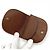 Monedero Monogram Louis Vuitton Castaño - vista 5