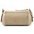 Borsa a tracolla Chanel Perforated Pulley Chain Beige - vista 3