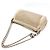Borsa a tracolla Chanel Perforated Pulley Chain Beige - vista 4