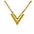 Collana Essential V Louis Vuitton D'oro