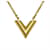 Collana Essential V Louis Vuitton D'oro - vista 2