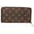 Louis Vuitton Monogram Brown Zippy Wallet Braun - Ansicht 2