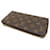 Louis Vuitton Monogram Brown Zippy Wallet Braun - Ansicht 4