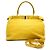 Borsa Fendi Peekaboo Medium Selleria da donna Giallo