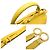 Borsa Fendi Peekaboo Medium Selleria da donna Giallo - vista 5