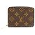 Monedero Zippy Louis Vuitton Castaño