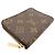 Monedero Zippy Louis Vuitton Castaño - vista 3