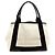 Everyday Borsa a tracolla Balenciaga Navy Cabas Small Nero Bianco - vista 2