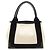 Borsa a mano Cabas XS blu navy da donna Balenciaga Nero Bianco - vista 2