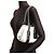 Borsa a mano da donna Loewe Senda Nero Bianco Blu - vista 9