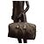 Borsa Boston in nylon Prada V20 Nero - vista 9