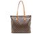Borsa Tote Cabas Mezzo Louis Vuitton da donna Marrone - vista 2