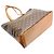 Borsa Tote Cabas Mezzo Louis Vuitton da donna Marrone - vista 3