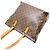 Borsa Tote Cabas Mezzo Louis Vuitton da donna Marrone - vista 4
