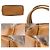 Borsa Tote Cabas Mezzo Louis Vuitton da donna Marrone - vista 8