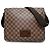 Borsa a Spalla Louis Vuitton Brooklyn MM Marrone