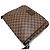 Borsa a Spalla Louis Vuitton Brooklyn MM Marrone - vista 3