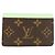 Louis Vuitton x Takashi Murakami Tarjetero Monogram Castaño - vista 2