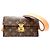 Cinturón Louis Vuitton Monogram Pouch PM Castaño