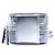 Borsa Chanel Coco Punk Cube in agnello metallizzato argento - vista 3