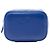 Chanel Blue Mini CC Matelassé in agnello con manico superiore e catena Vanity Case - vista 3