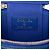 Chanel Blue Mini CC Matelassé in agnello con manico superiore e catena Vanity Case - vista 5