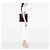 Tote Chanel Black CC Quilted Patent North South Nero - vista 5