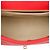 Chanel Red Small Quilted Grained Calfskin Label Click Flap Rosso - vista 4