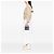 Dior Lady D Lite Petites Fleurs in tela ricamata bianco mini - vista 6