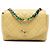 Chanel Giallo Small Quilted Lambskin Cocovado Ribbon Chain Flap