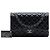 Chanel Black Jumbo Classic Lambskin Double Flap Nero - vista 7