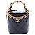 Vanity Neceser Chanel Afternoon Tea de charol acolchado negro con cadena