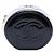Vanity Neceser Chanel Afternoon Tea de charol acolchado negro con cadena - vista 3