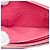 Clutch Chanel Pink CC de piel de cordero acolchada con doble cremallera y cadena Rosa - vista 4