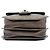 Chanel Coco Twin Flap in pelle di vitello trapuntata marrone Small Bronzo - vista 3