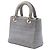 Dior Grau Medium Bestickte Canvas Cannage Lady D Lite Braun - Ansicht 2