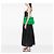 Hermès Green Clemence Kelly II Retourne 35 Verde - vista 6
