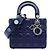 Dior Blue Small Lambskin Cannage My ABC Lady Dior Blu scuro