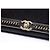 Chanel Black Chevron Sheepskin Stitched Chain Top Handle Flap Nero - vista 5