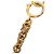 Collar largo Chanel Gold CC con baño de oro y resina Lucite Dorado - vista 3