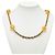 Collar largo Chanel Gold CC con baño de oro y resina Lucite Dorado - vista 5