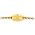 Louis Vuitton Gold Plated Flower Full Bracelet Golden - Ansicht 6