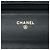 Chanel gesteppte schwarze Lammhaut-Wallet On Chain mit Wappen - Ansicht 5