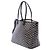 Borsa per il trasporto Goyard Black Goyardine Chien Gris Nero - vista 2