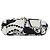 Chanel White Mini Printed Canvas Deer Coco Flap Bianco - vista 3