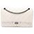 Chanel White Quilted Aged Calfskin Reissue 2.55 Double Flap 226 Bianco Bianco sporco