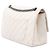 Chanel White Quilted Aged Calfskin Reissue 2.55 Double Flap 226 Bianco Bianco sporco - vista 2