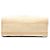 Tote Deauville en raphia jaune Chanel Small - vue 3