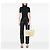 Tote Deauville en raphia jaune Chanel Small - vue 6